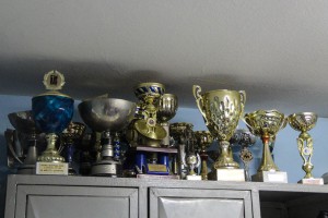 Na treningu Kluba dizača tegova "Spartak"