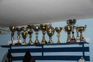 Na treningu Kluba dizača tegova "Spartak"