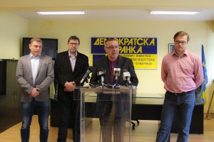 Predstavljanje koalicije "Za pristojnu Suboticu - Demokratska stranka (DSHV, LDP, Nova stranka)"