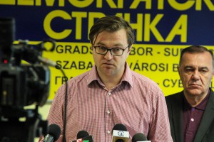 Predstavljanje koalicije "Za pristojnu Suboticu - Demokratska stranka (DSHV, LDP, Nova stranka)"