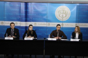 Potpisivanje sporazuma o saradnji učeničkih i studentskih organizacija Subotice i Kiškunhalaša