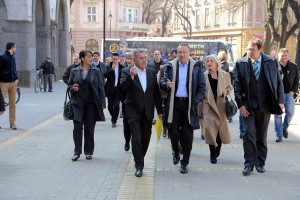 Karavan Demokratske stranke u Subotici