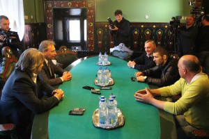 Prijem za Davora Štefaneka i delegaciju Rvačkog kluba "Spartak"