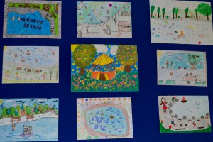 Izložba radova u okviru projekta "Od slavine do jezera"