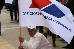 Predsednik Srpske napredne stranke Aleksandar Vučić u poseti Subotici