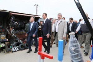 Poseta Igora Mirovića robnoj pijaci "Buvljak"