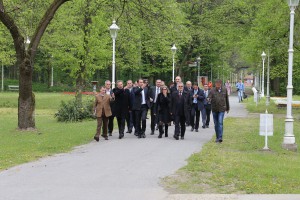 Obilazak obnovljenog dela Letnje pozornice i otvaranje Turističko-informativnog centra na Paliću