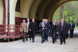 Obilazak obnovljenog dela Letnje pozornice i otvaranje Turističko-informativnog centra na Paliću