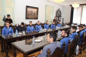 Prijem za futsalere Tehničke škole "Ivan Sarić"