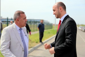 Obilazak radova na izgradnji proizvodne hale