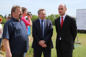 Obilazak radova na izgradnji proizvodne hale