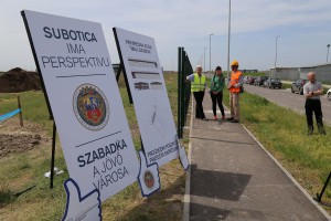 Obilazak radova na izgradnji proizvodne hale