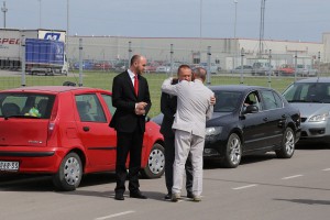 Obilazak radova na izgradnji proizvodne hale