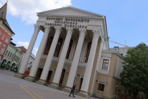 Obilazak radova na izgradnji Narodnog pozorišta