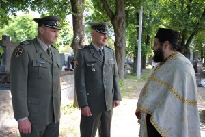 Polaganje venaca na Spomenik palim Crvenoarmejcima