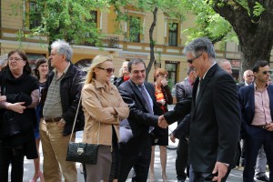 Otkrivanje spomen ploče u znak sećanja na osnivanje Advokatske komore Subotice