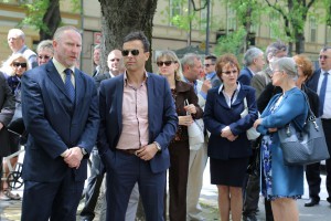 Otkrivanje spomen ploče u znak sećanja na osnivanje Advokatske komore Subotice