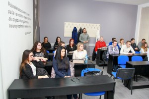 Predavanje o poligrafu na Pravnom fakultetu za privredu i pravosuđe