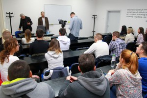 Predavanje o poligrafu na Pravnom fakultetu za privredu i pravosuđe