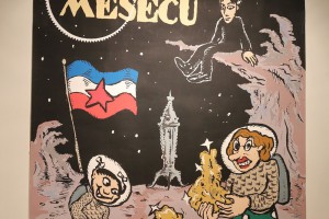 Izložba stripova Aleksandra Zografa i promocija zbirke stripova "Zlato na mesecu"