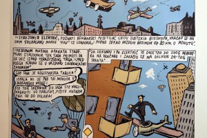 Izložba stripova Aleksandra Zografa i promocija zbirke stripova "Zlato na mesecu"