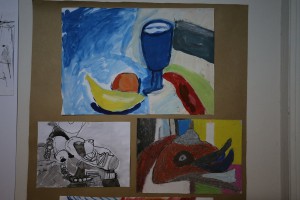 Retrospektivna izložba radova bivših učenika koji su završili fakultete i akademije umetnosti