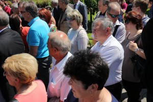 Otkrivanje restauiranog spomenika Svetog trojstva