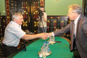 Prijem za živu legendu svetskog rvanja Sretena Damjanovića