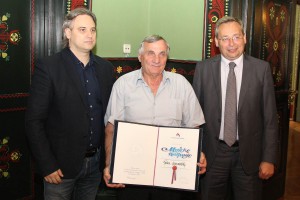 Prijem za živu legendu svetskog rvanja Sretena Damjanovića