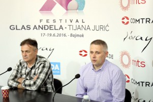 Najava festivala "Glas anđela-Tijana Jurić"
