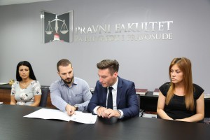 Ugovor o saradnji između Pravnog fakulteta za privredu i pravosuđe i izvršitelja Šite Damira