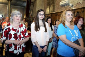 Slava hrama Vaznesenja Gospodnjeg - predaja kumstva