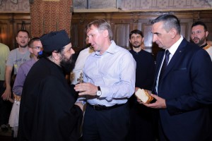 Slava hrama Vaznesenja Gospodnjeg - predaja kumstva