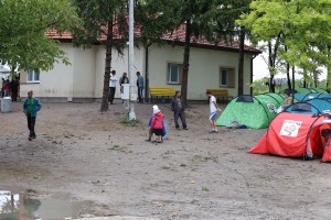 Migranti u Prihvatnom centru u Subotici