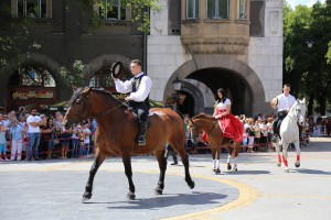 Dužijanca 2016 - svečana povorka kroz grad i predaja hleba gradonačelniku (#1)