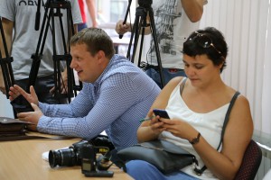 Konferencija za novinare SVM-a povodom potpisivanja koalicionog sporazuma na republičkom nivou