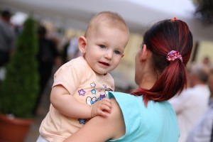 Dan Dužijance 2016 - povorka, Veliko bunjevačko kolo i polaganje venaca ispred biste Blaška Rajića (#1)