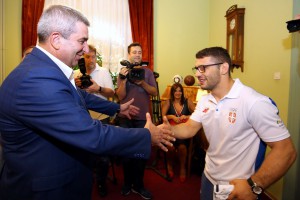 Svečani prijem za zlatnog olimpijca Davora Štefaneka