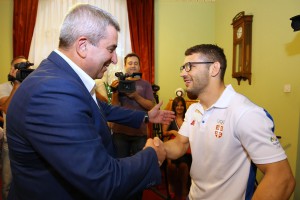 Svečani prijem za zlatnog olimpijca Davora Štefaneka
