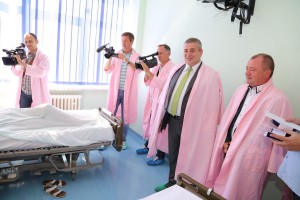 Poseta predstavnika grada bebama rođenim na Dan grada