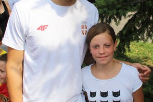 Nikola Kalinić i Davor Štefanek na Olimpijskoj česmi