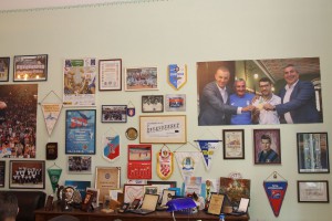 Sastanak člana GV za sport sa pokrajinskim sekretarom za sport i obilazak košarkaškog terena u Aleksandrovu