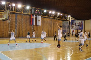 Košarka: Spartak - Solnok (prijateljska pripremna utakmica)