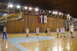 Košarka: Spartak - Solnok (prijateljska pripremna utakmica)