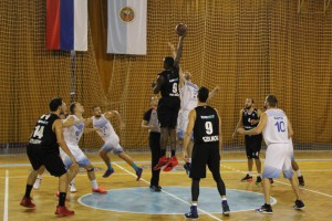 Košarka: Spartak - Solnok (prijateljska pripremna utakmica)