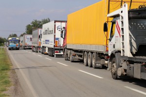 Kilometarske gužve na Kelebiji