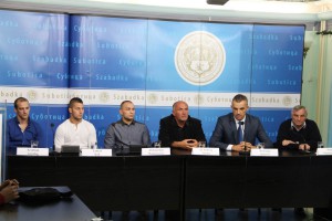 Predstavljanje novih rvača Spartaka