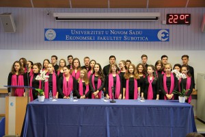 Svečani prijem brucoša na Ekonomskom fakultetu