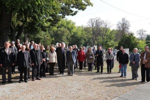Polaganje venaca na Spomen kompleksu palim Crvenoarmejcima