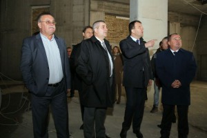 Pokrajinski premijer na gradilištu Narodnog pozorišta